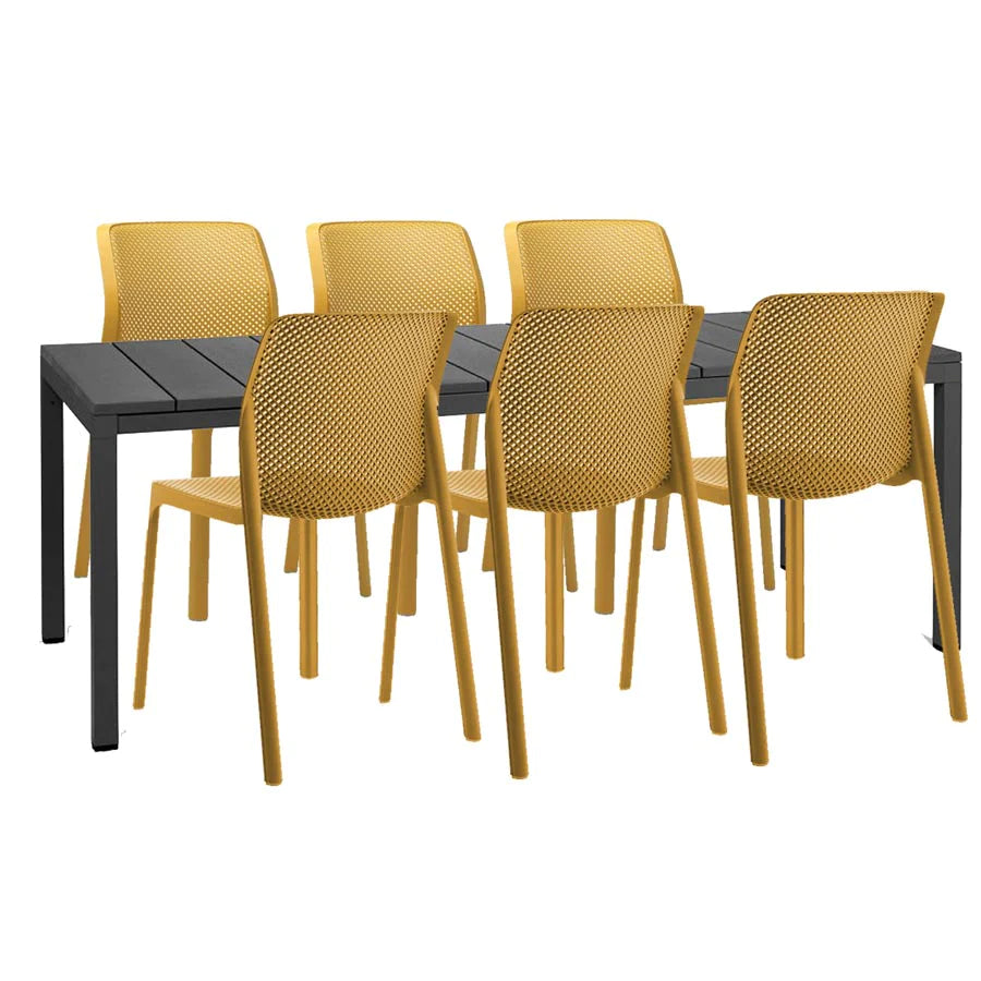 Comedor para exterior Bit - Rio by Nardi