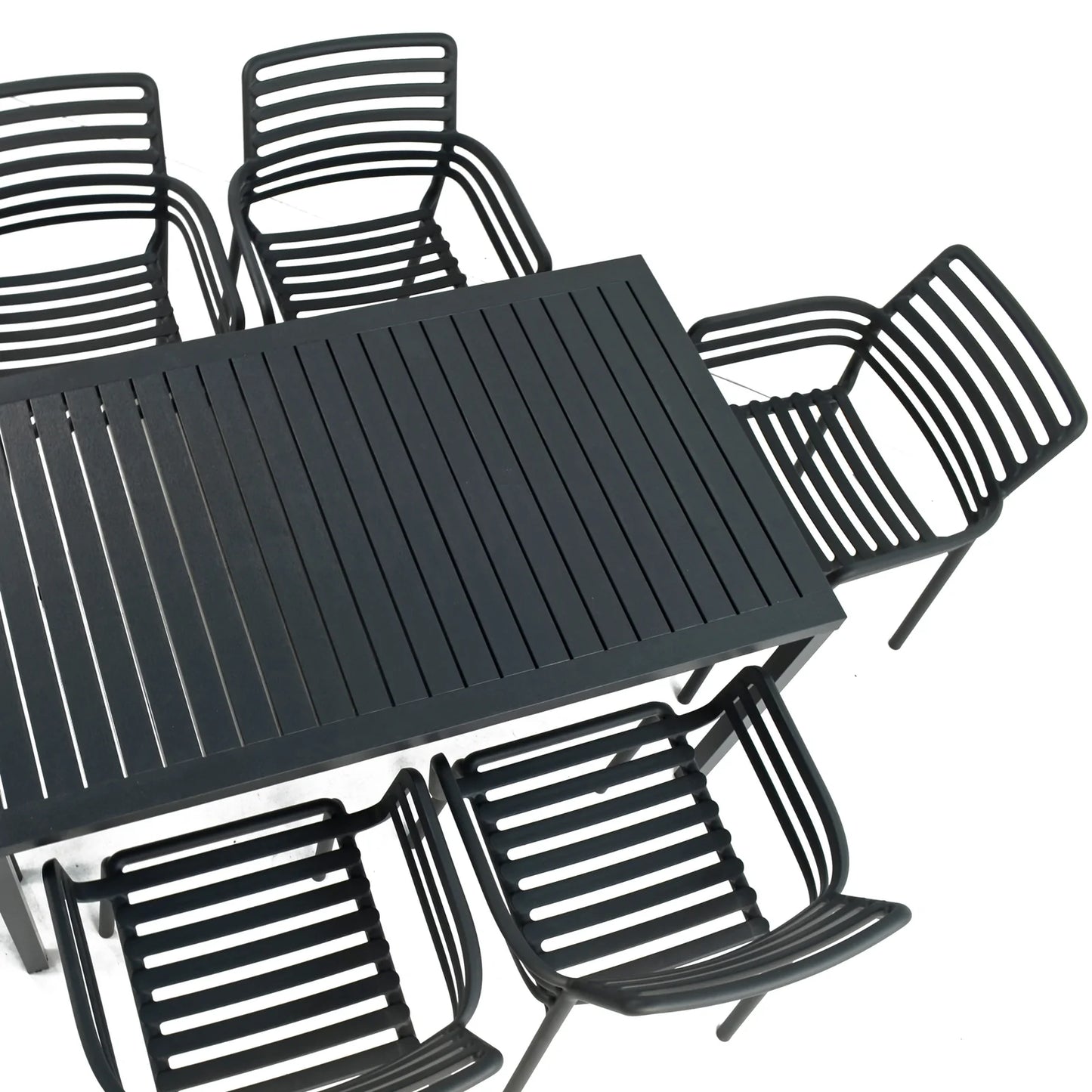 Comedor Doga - Cube Antracite by Nardi