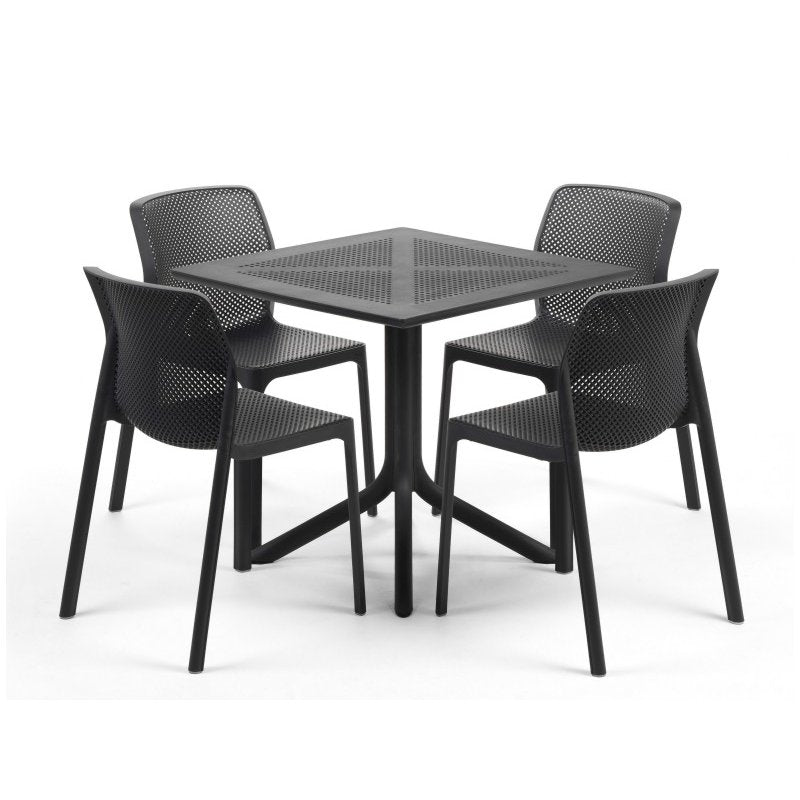 Comedor para exterior Bit - Clip 80 antracite by Nardi