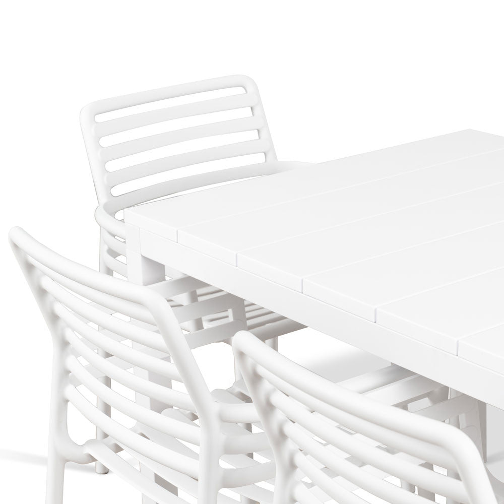 Comedor para exterior Doga - Bianco by Nardi