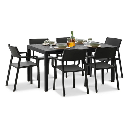 Comedor Trill Antracite by Nardi