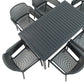 Comedor para exterior Net - Cube antracite by Nardi