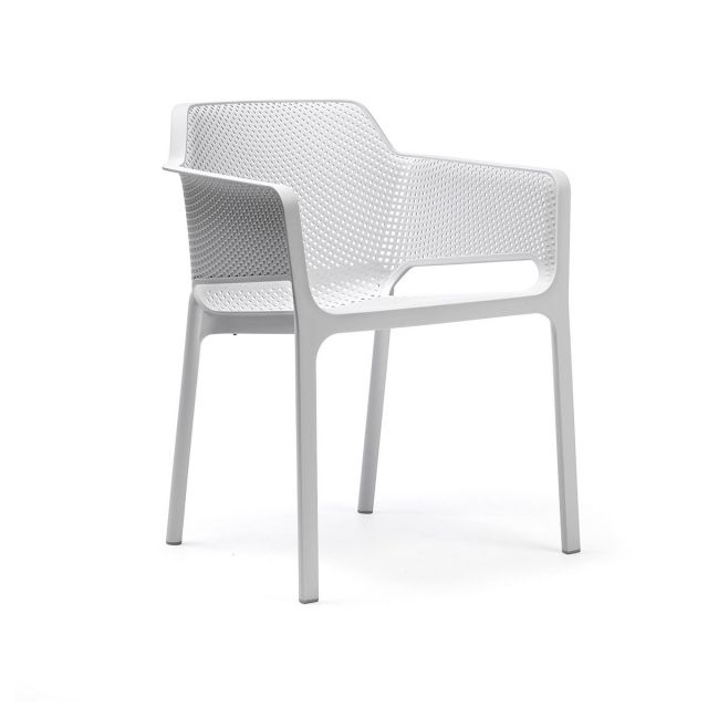 Sillas para exterior nardi net blanca