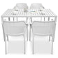 Comedor para exterior Net - Cube bianco by Nardi