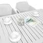 Comedor para exterior Net - Cube bianco by Nardi
