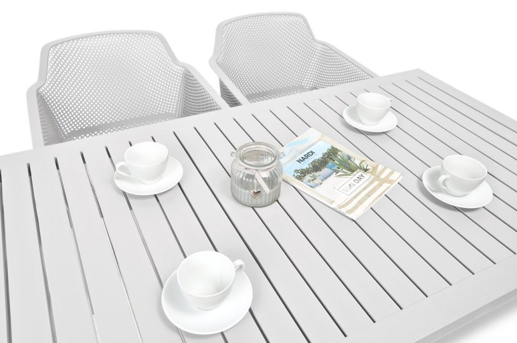 Comedor para exterior Net - Cube bianco by Nardi