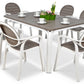 Comedor Alloro - Palma Tortora/Bianco by Nardi