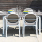Comedor Alloro - Palma Tortora/Bianco by Nardi