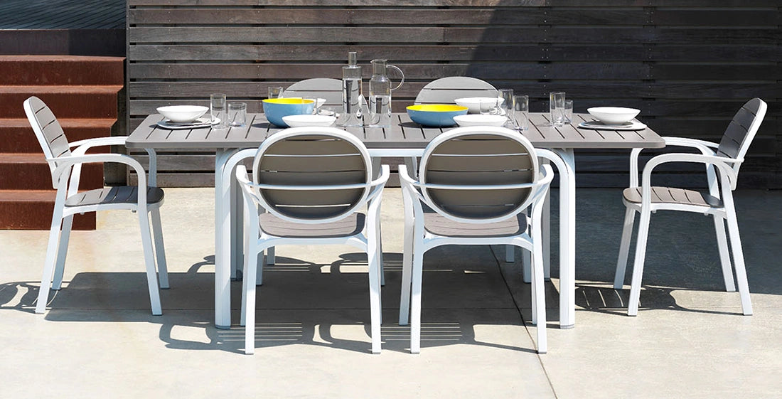 Comedor Alloro - Palma Tortora/Bianco by Nardi