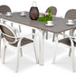 Comedor Alloro - Palma Tortora/Bianco by Nardi