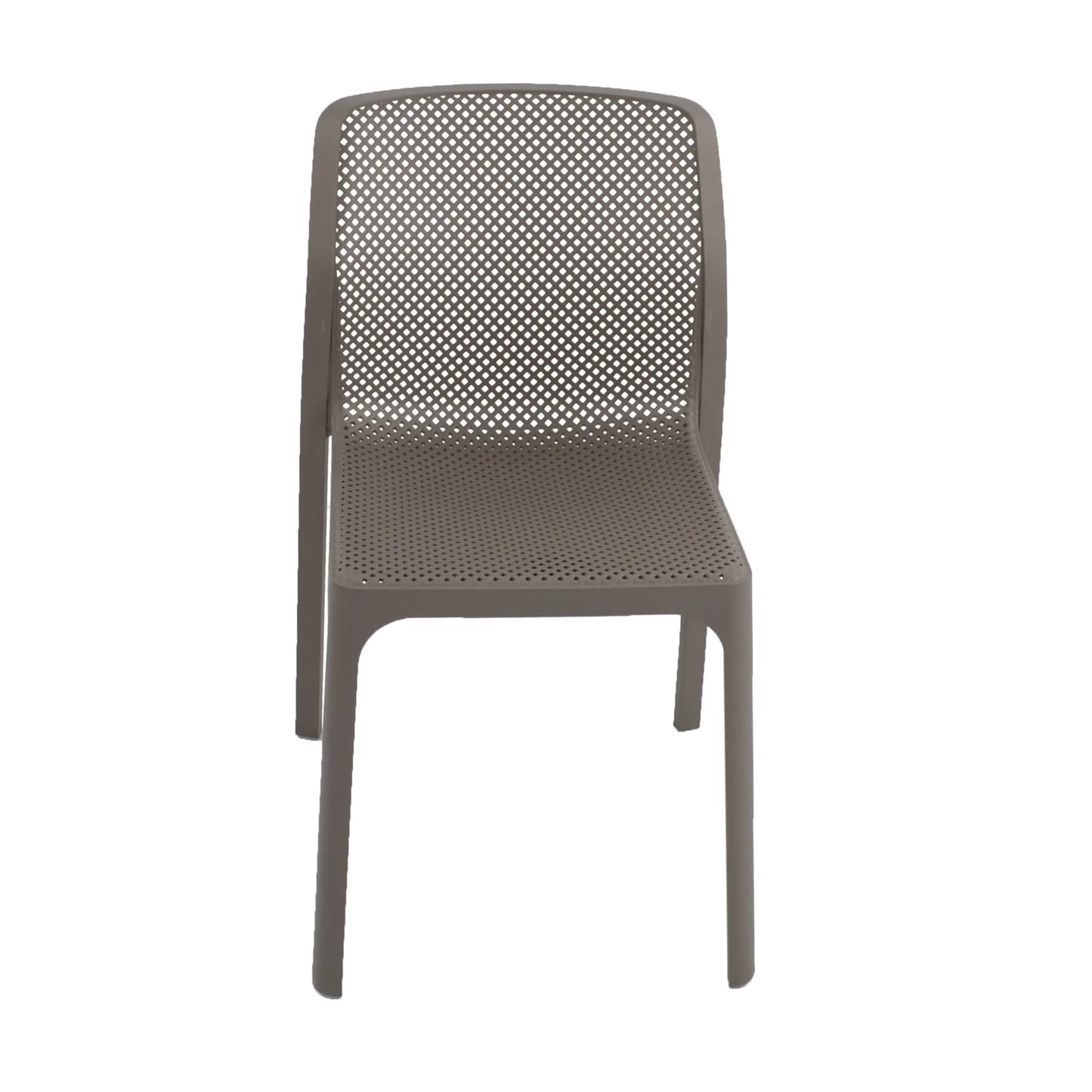 Comedor para exterior Bit - Clip 80 tortora by Nardi
