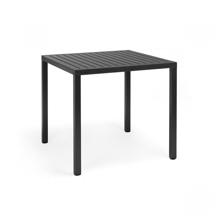 Mesa jardin cube 80 nardi  antracite