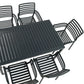 Comedor Doga - Cube Antracite by Nardi