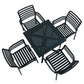 Muebles exterior nardi doga clip negro 1