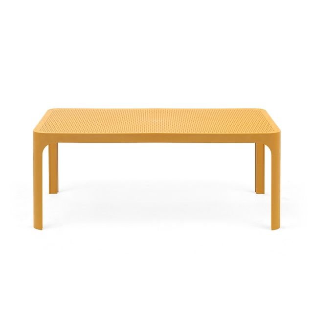 mesa  para exterior net nardi mostaza