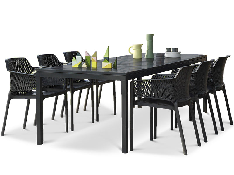 Comedor Net Antracite by Nardi