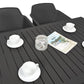 Comedor para exterior Net - Cube antracite by Nardi
