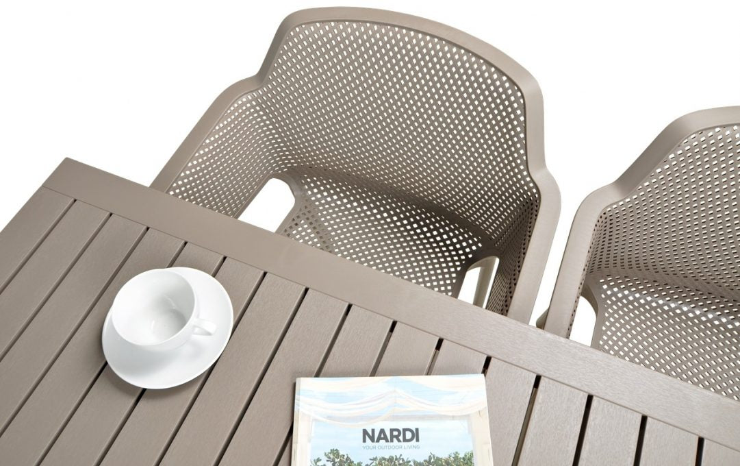 Comedor para exterior Net - Cube Tortora by Nardi
