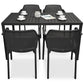 Comedor para exterior Net - Cube antracite by Nardi